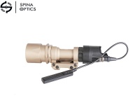 SPINA OPTICS M951-LED outdoor hunting tactical flashlight + tail /black