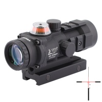 SPINA OPTICS Tactical Optical Sight 3x32 Gp01 Fiber Prism Red/Green Illuminated Sight Riflescope