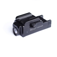 SPINA Mini LED 500 Lumen QD Quick Disassembly Pistol Flashlight 20mm Rail with USB Cable