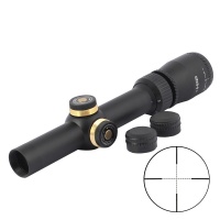 NEW SPINA OPTICS 1.5-5X20 Riflescope Mil-dot Reticle Optical Sight for Airsoft with Mounts