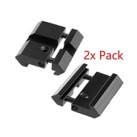 11mm to 20mm Snap-in Adapter Dovetail Picatinny Weaver Rail Adapter for Rifle Scope