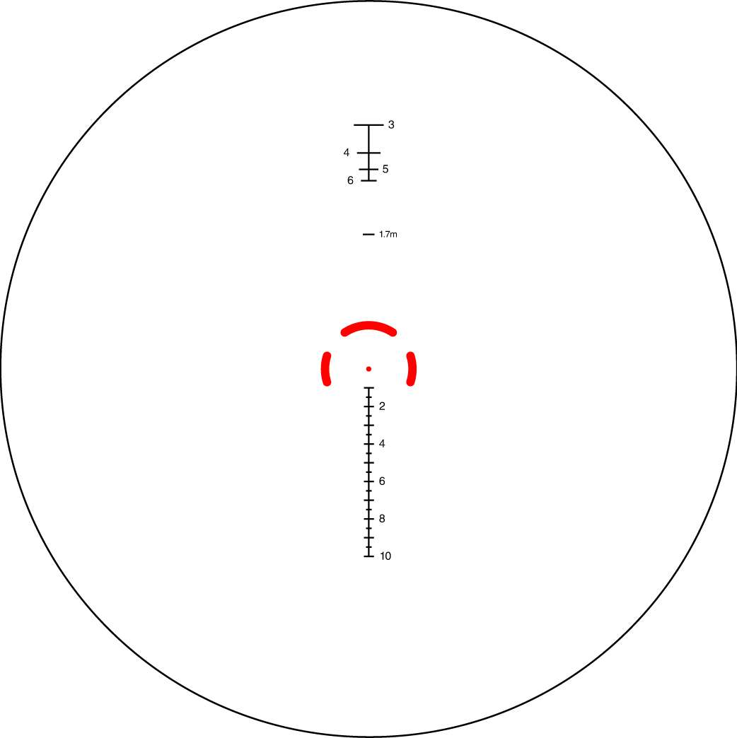 Spina Optics Glacier 1-10x28 FFP 5