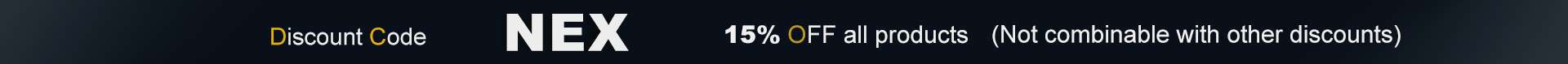 Discount Code NEX 2