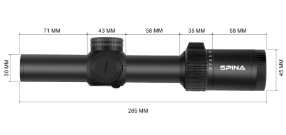 Spina Optics Glacier 1-8x24 2