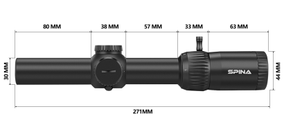 Spina Optics NovaForce 1-8x24 FFP 7