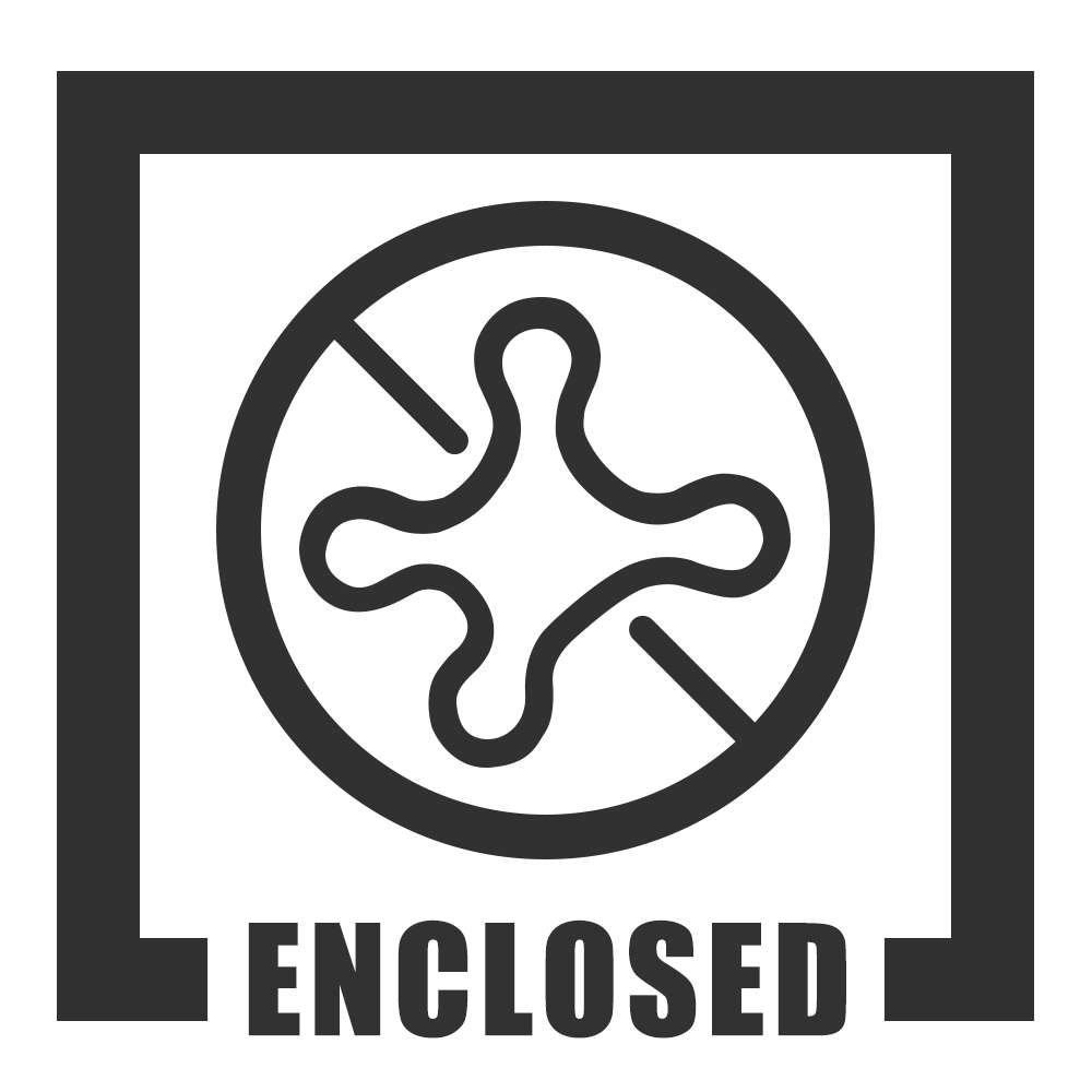 spina optics enclosed